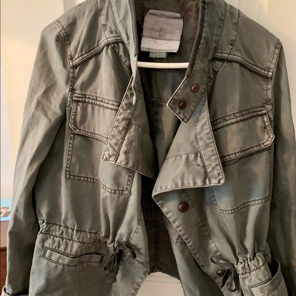 Anthropologie Hei Hei Waterfall Moto Jacket - Picture 3 of 4